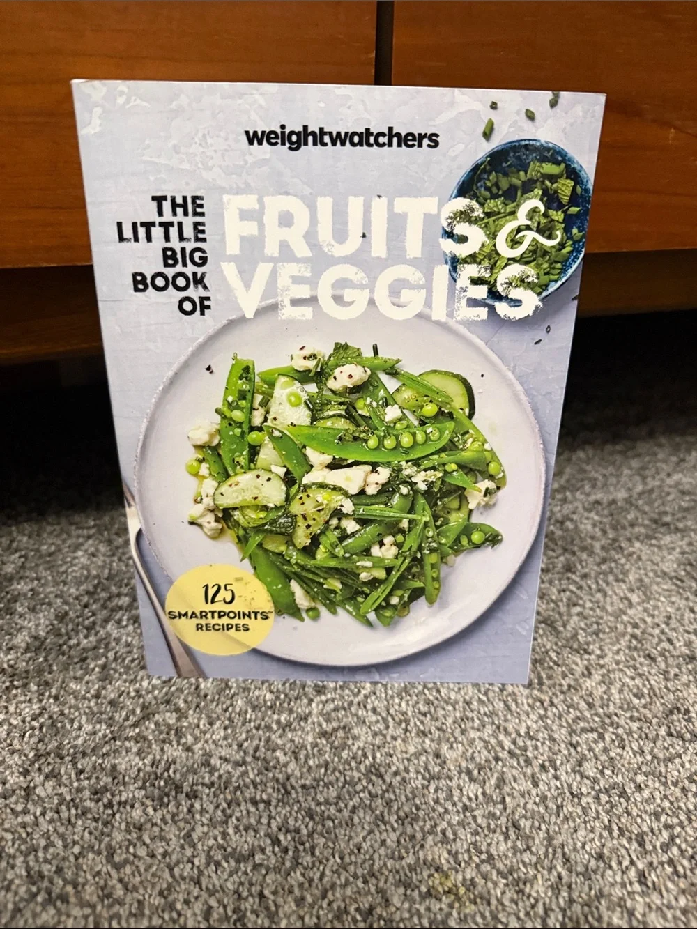 Weight Watchers The Little Big Book of Fruits & Veggies - Green and White Cover